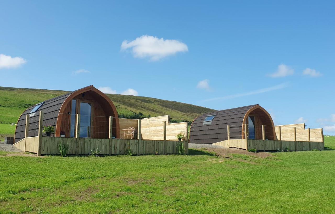Lilly'S Lodges Orkney Hedgehog Lodge Finstown المظهر الخارجي الصورة
